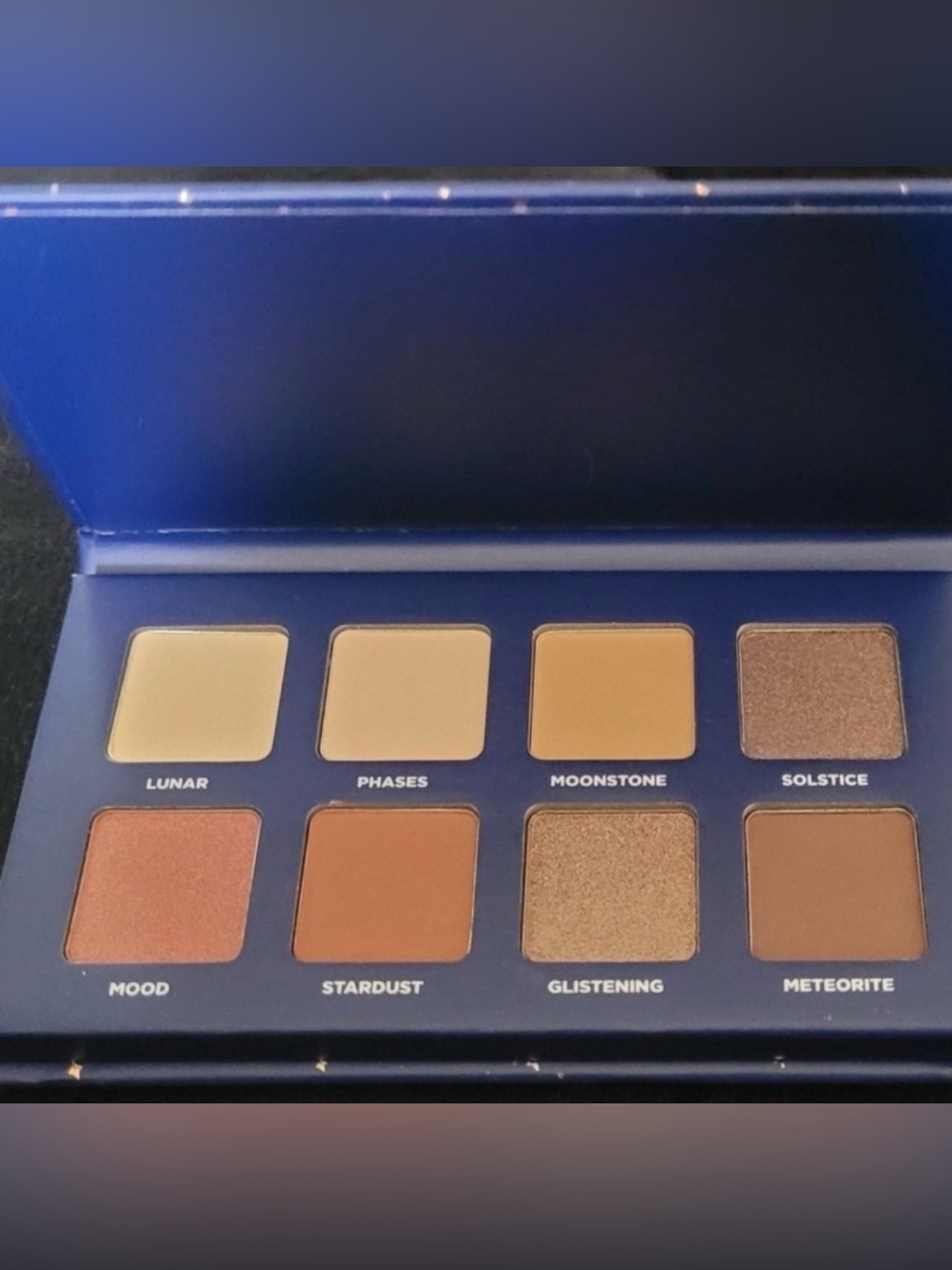 Ulta Neutral Eyeshadow Palette - Blue Compact, 8 Color Set